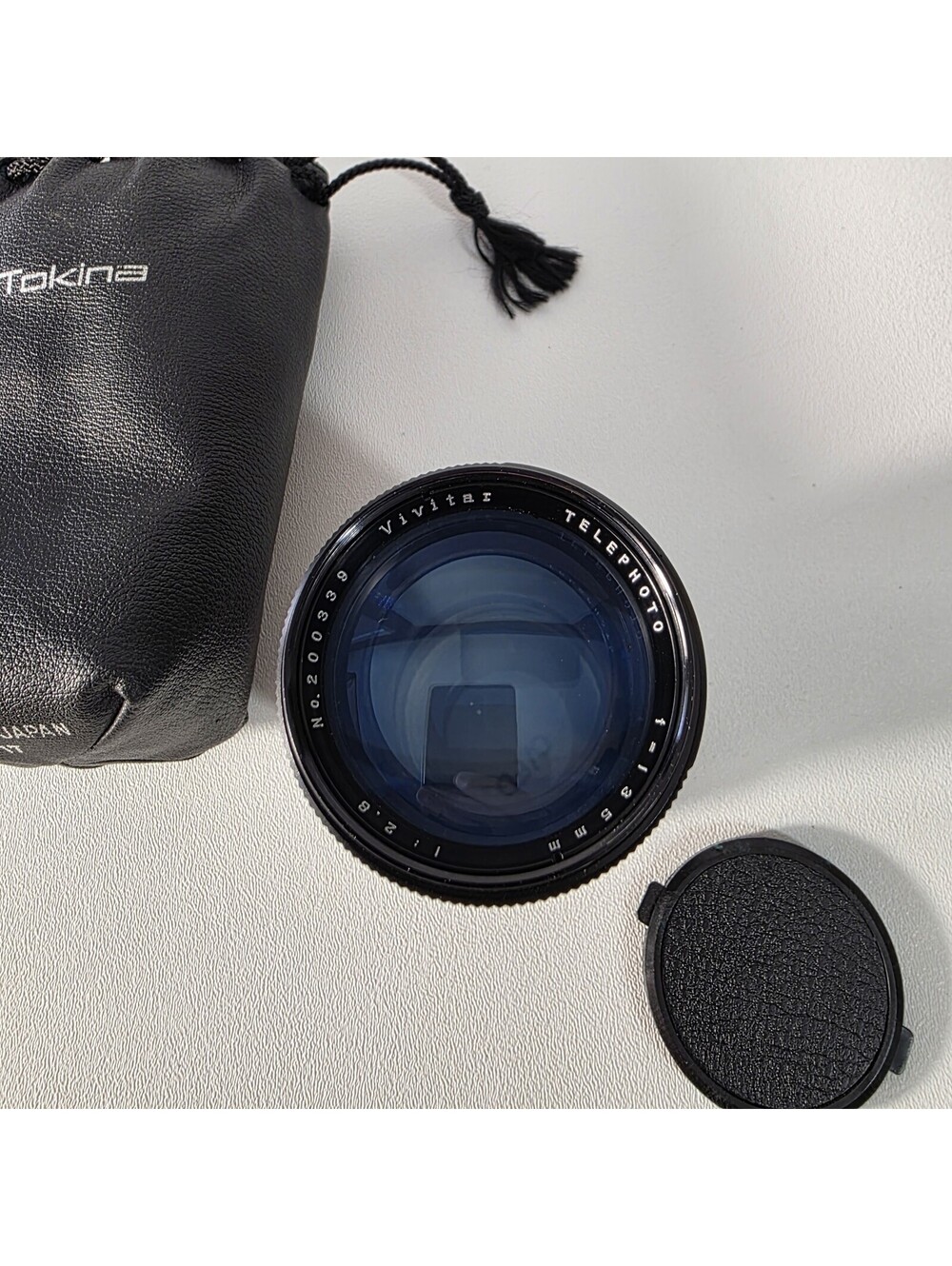 Vintage Vivitar 135mm f/2.8 Telephoto Lens - Kiron (20 Serial) Canon FD Mount T2